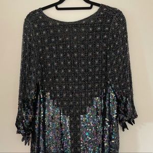 Vintage sequin dress